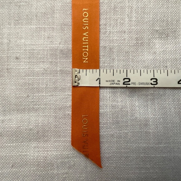 Louis Vuitton Orange Ribbon 38” & Dior Red Ribbon 34” NEW - Picture 6 of 14